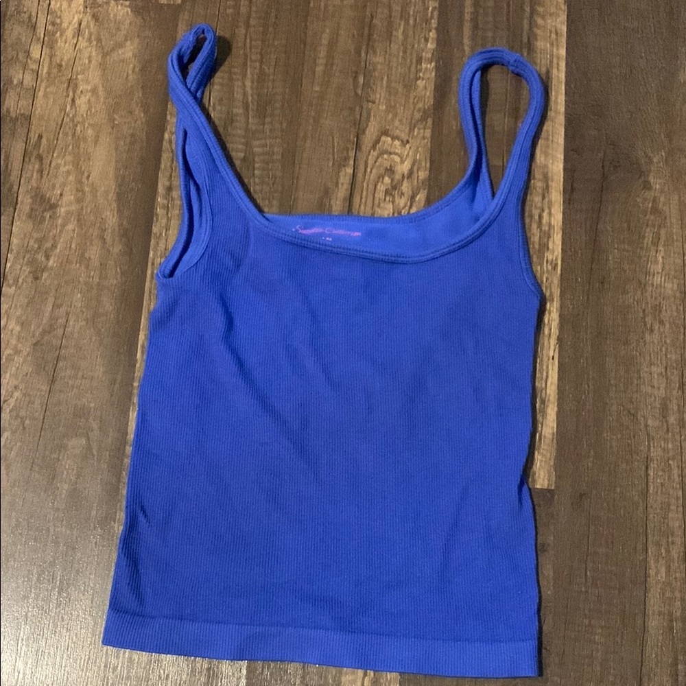 Women's Blue Tank Top